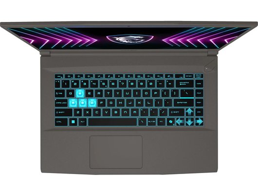 Ноутбук игровой MSI Thin 15 B2RVE-3450XRU/9S7-16R831-3450/Core i5-210H/16Gb/512Gb/15.6 FHD IPS/RTX4050 6Gb/DOS серый